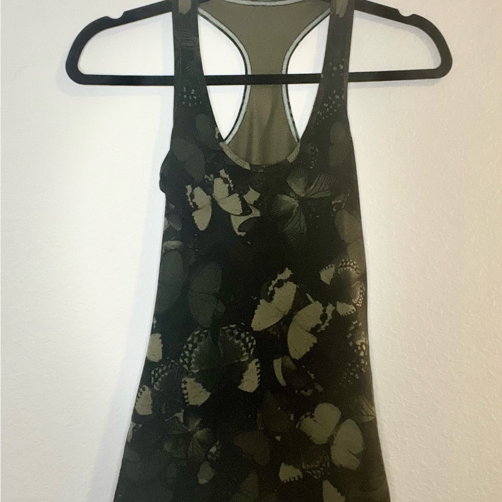 Lululemon Racerback Butterfly Design - Picture 5 of 7
